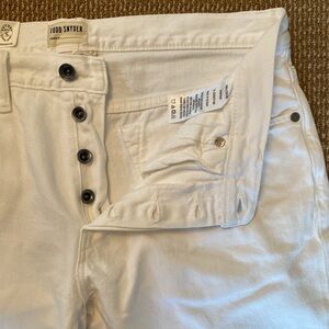 Todd Snyder / NWT Selvedge Jeans / White Wash / 34x32